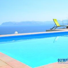 Costruzione Piscina Skimmer sfioratore riserva dello Zingaro